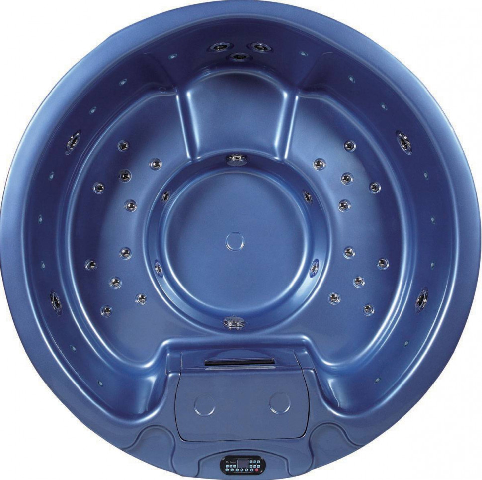 Гидромассажный СПА бассейн Joyee Budapest круглый 180х88 см (рис.1)