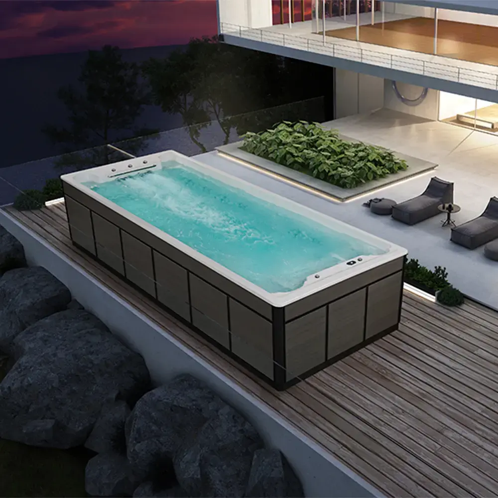 Плавательный спа-бассейн с гидромассажными сидениями FSPA IP-005 (рис.2) Плавательный спа-бассейн с гидромассажными сидениями FSPA IP-005 (рис.2)