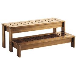 Ступень Jacuzzi двойная (Тик) 128 см